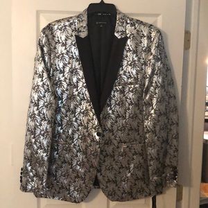 Men’s INC “Party Blazer” in Silver Brand New
